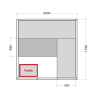 Sauna / Cabine Vapeur ECCOLO Holl's 6 places