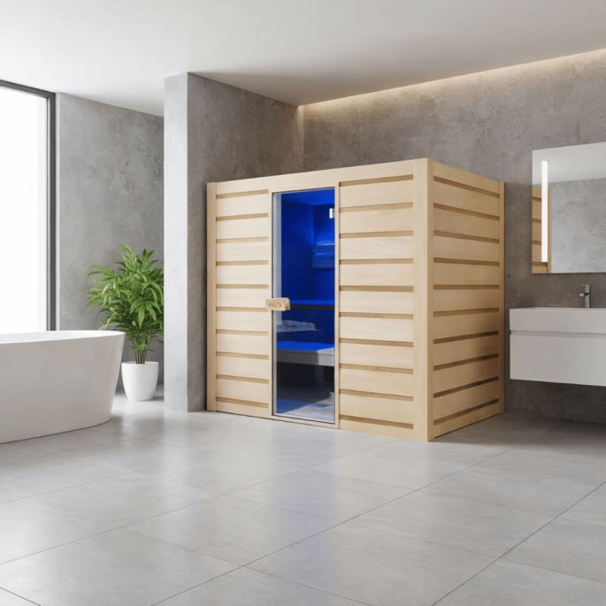 Sauna / Cabine Vapeur ECCOLO Holl's 6 places
