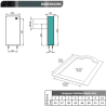 Volet piscine / couverture automatique hors sol Sveltea Astralpool