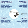Enrouleur T ALU KALU pour bâche à bulles de piscine