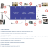 Bâche à barres EVO Gris médium - Piton douille alu / inox au m² ASTRALPOOL