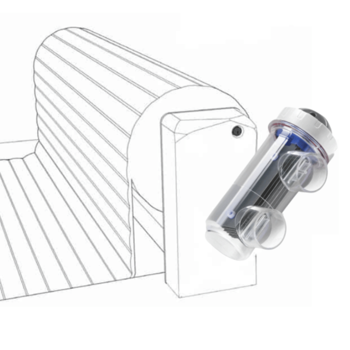 Contact électrolyse pour volet de marque Astralpool