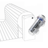 Contact électrolyse pour volet de marque Astralpool