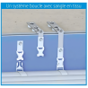 Volet de piscine / couverture automatique hors sol solaire Bellasun AstralPool