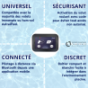 Boitier de commande + récepteur BlueTooth + APP Cover Connect