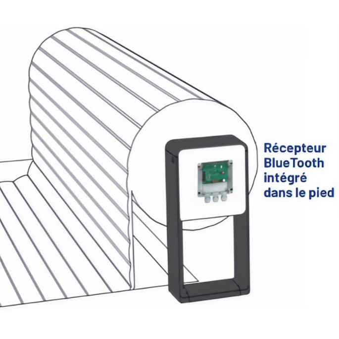 Récepteur BlueTooth + APP cover connect