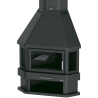 Cheminée d'angle BRONPI LORCA-R Calidéal 14 kW