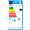 Cheminée d'angle BRONPI LORCA-R Calidéal 14 kW