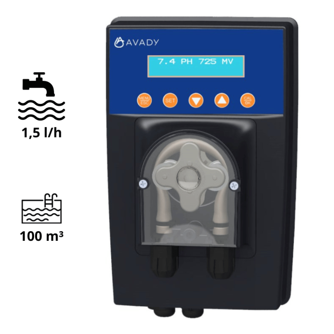 Option pH pour Salt Relax PRO BAYROL pour Piscines au sel