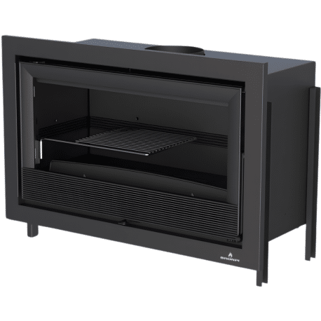Insert à bois Frontal avec turbine Paris-90 Bronpi