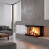 Foyer bois Crystal 90 Max A.Caminetti