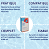 Kit solutions d'étalonnage pour électrode pH et Chlore