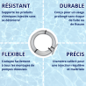 Tuyau pompe doseuse pour injection produit Ø 4 x 6 mm vendu au mètre