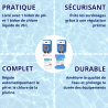 Pack Régulateur automatique pH et Chlore AVADY + 1 Bidon 20 L Chloriliquide + 1 Bidon pH Minus Liquid Domestic 20 L BAYROL
