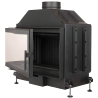 Foyer bois Quattro 70 L Open Side A.Caminetti