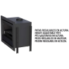 Insert bois Paris 70 Vision Bronpi + ventilation