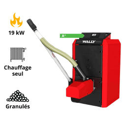 Chaudière fonte pellets granulés Klimosz Unipellet 4S