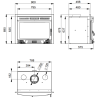 Insert bois Madrid Bronpi + ventilation