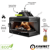 Insert à bois d'angle vitre droite W16 PB 13.5 KW KAWMET