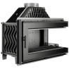 Insert à bois d'angle vitre droite W16 PB 13.5 KW KAWMET