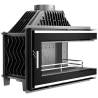 Insert à bois d'angle vitre droite W16 PB 13.5 KW KAWMET