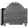 Insert à bois d'angle vitre droite W16 PB 13.5 KW KAWMET