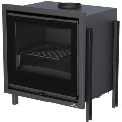 Insert à bois frontal avec ventilation Paris 55 Bronpi