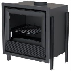 Insert à bois frontal avec ventilation Paris 55 Bronpi Insert à bois frontal avec ventilation Paris 55 Bronpi