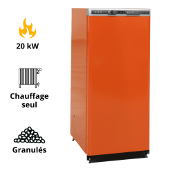 Chaudière à granulés Silvatherm Compact 20 CGR
