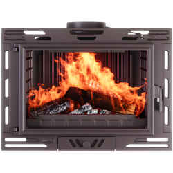 Insert à bois en fonte 9.8 kW W9 ECO KAWMET