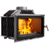 Insert à bois W16 10 KW EKO Black KAWMET