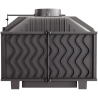 Insert à bois W16 10 KW EKO Black KAWMET