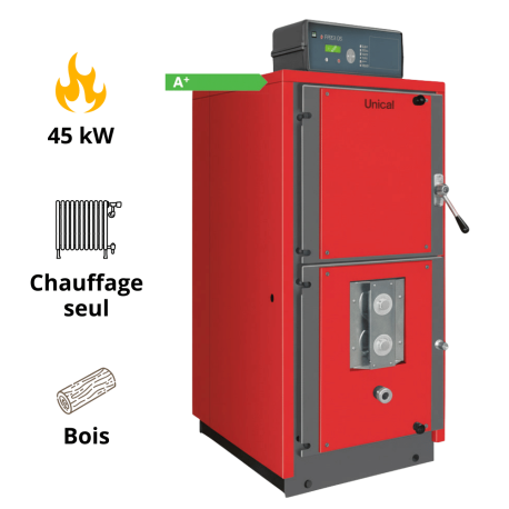 Chaudière Bois UNICAL FIREX 45 