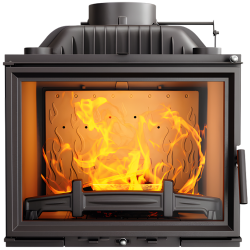 Insert à bois en fonte 12,3 kW W17 ECO KAWMET