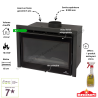 Insert à bois Madrid Vision Bronpi + ventilation
