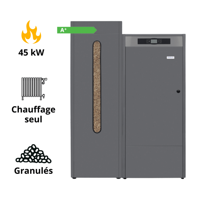 Chaudière granulés de bois BioClass HM 43 Domusa