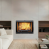 Insert à bois en fonte 16.1 kW W17 Decor ECO KAWMET