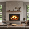 Foyer bois Flat 60 Open Side A.Caminetti