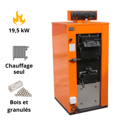 Chaudière bi-ernergie DFX Morvan