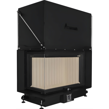 Foyer bois Quattro 90 L A.Caminetti