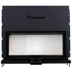 Foyer bois Flat 120 x 60 A.Caminetti Foyer bois Flat 120 x 60 A.Caminetti