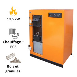 Chaudière bi-ernergie DFX Morvan