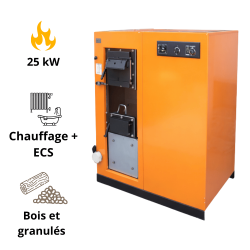 Chaudière bi-ernergie DFX Morvan