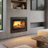Foyer à bois Astre 70 AC vision anthracite Deville