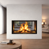 Foyer bois Flat W 90 x 60 Double Face A.Caminetti