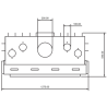 Foyer bois Flat 90 x 70 A.Caminetti