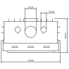 Foyer bois Flat 75 x 60 A.Caminetti
