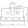 Foyer bois Flat 75 x 50 A.Caminetti