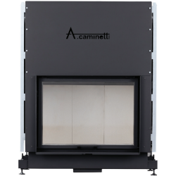 Foyer bois Flat 90 x 50 A.Caminetti