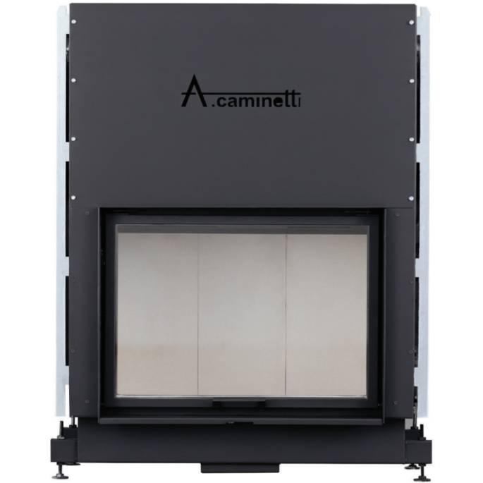 Foyer bois Flat 90 x 50 A.Caminetti